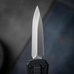 Navaja Automática Tactica Militar Hoja Doble Filo Cortante - Imagen 4