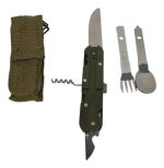 Set De Cubiertos Camping - 8 Herramientas En 1 Multifunción - Imagen 4