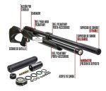 Chumbera Pcp M25 Calibre 7.62mm Artemis Snowpeak Caza Mayor - Imagen 2