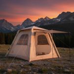 Carpa Inflable Para 4 Personas Con Avance Y Ventana Camping - Imagen 7