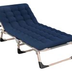 Catre Plegable Reclinable Acolchonado Hasta 160kg 75cm Ancho