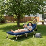 Catre Plegable Reclinable Acolchonado Hasta 160kg 75cm Ancho - Imagen 3