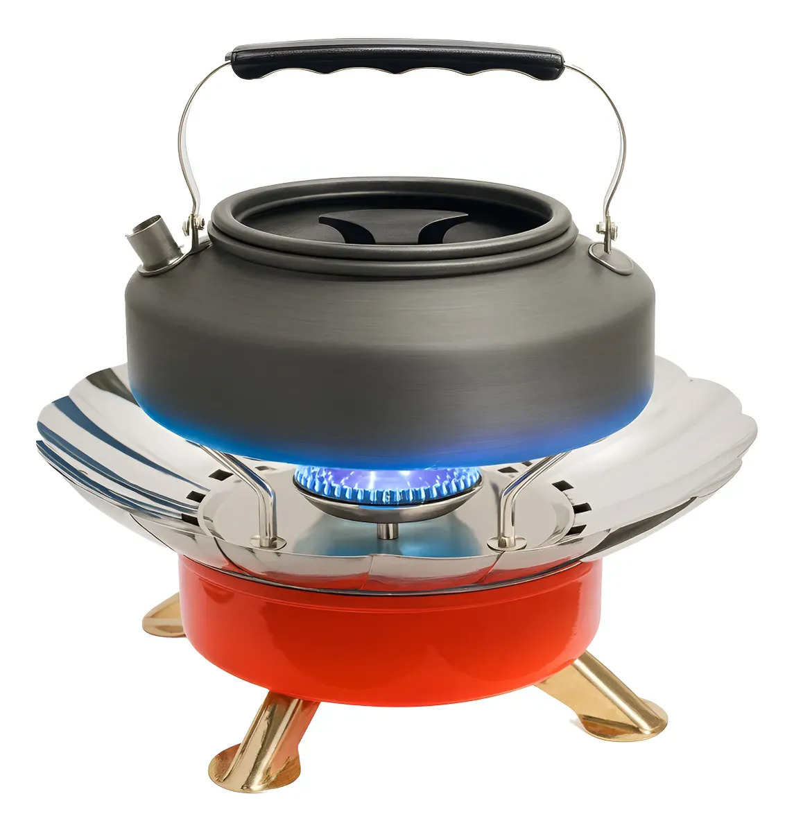 D_944903-MLU107393131909_022026-F.jpg Cocinilla Anafe Cocina Portátil Reparo Viento Camping Pesca - Imagen 1