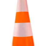 Cono Tránsito Vial Reflectivo Base Pesada 45cm, 70cm Y 90cm