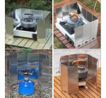 Cubre Anafe Viento Estufa Campamento Camping Cocina - Imagen 8