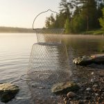 Canasto Bolsa Plegable Vivero De Alambre Para Peces Kayak - Imagen 2