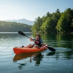 Kayak Wave 1 Persona Ideal Pesca Recracion Travesia Remo - Imagen 3