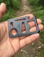 Tarjeta Multiherramienta Supervivencia Camping Acero Inox - Imagen 3