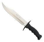 Cuchillo Muela Cuchilla Caza Español 95-221 Mm Vaina Cuero