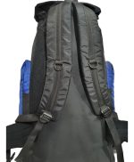 Mochila Para Camping San Carlos 80lts Portter Muy Resistente Color Azul Diseño De La Tela Doble - Imagen 2