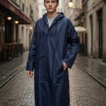 Pilot Niño Italiano Lluvia Unisex Nylon Pvc Impermeable