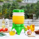 Bidon Dispensador 3.5 L Plegable Retractil Para Camping - Imagen 3