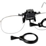 Visor Clip Ajustable Lupas 5x Y 8x Para Lentes De Aumento