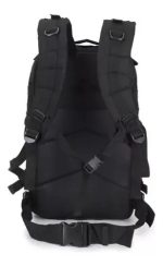 Mochila Táctica Militar 35lts Negra Gran Aventura - Imagen 9