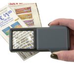 Lupa De Bolsillo 5x Con Iluminacion Led Carson Lectura - Imagen 8