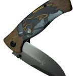 Navaja Browning De Supervivencia Diseño Caballero