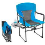 Silla Plegable Compacta Con Mesa Camping Gran Aventura