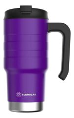 Vaso Térmico Termolar Para Cafe Te Frio Calor Gris 590ml - Imagen 15