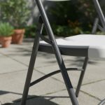 Silla Plástica Plegable Reforzada Camping Jardin 150kg X4 - Imagen 8