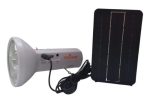 Linterna Led Con Panel Solar Para Carga Camping Viaje - Imagen 4