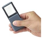 Lupa De Bolsillo 5x Con Iluminacion Led Carson Lectura - Imagen 3