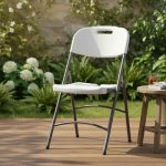 Silla Plástica Plegable Reforzada Camping Jardin 150kg X4 - Imagen 5