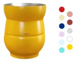 Mate Doble Pared Acero Inox, Reforzado 140ml Comet + Colores - Imagen 8