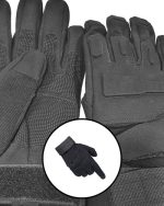 Guantes Tácticos Largos Militares Moto Cacería Gran Aventura - Imagen 3