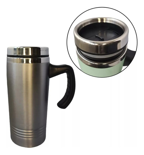 D_670764-MLU76143065911_052024-O.jpg Jarra Termica 470ml Frio Calor Acero Inox Doble Pared - Imagen 1