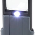 Lupa De Bolsillo 5x Con Iluminacion Led Carson Lectura