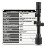 Mira Telescopica Discovery Ht 4-16x44 Sfir Ffp Caza Tiro - Imagen 6