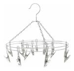 Tender En Acero Con 15 Pinzas O Broches Metálicos - Imagen 3