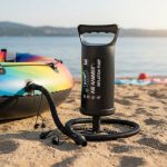Inflador Manual 30 Cm Bestway Para Colchon , Botes , Camping