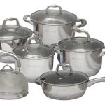 Juego De Batería De Cocina 12 Piezas De Acero Inoxidable