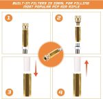Inflador Pcp Rifles Filtro Aire Comprimido 300 Bar 4 Etapas - Imagen 5