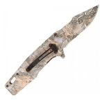 Navaja Tactica Militar Otoño Camuflada Full Metal Camping - Imagen 2