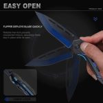 Navaja Deportiva Tactica Blue Blade Defensa Sami Automatica - Imagen 4