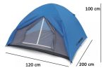 Carpa 4 Personas Swiss Brand Pro Uv Impermeable Sobretecho - Imagen 2