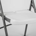 Silla Plástica Plegable Reforzada Camping Jardin 150kg - Imagen 4