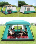 Carpa Estructural Reforzada 4-5 Personas Impermeable Camping - Imagen 3