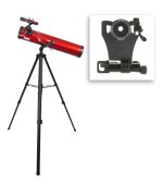 Telescopio Carson Red Planet Newtoniano 35-78x76mm Celular - Imagen 6