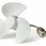 Ventilador Portalámpara Flexible Ultra Silencioso Noche
