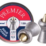 Chumbos Crosman Premier Punta Dorada 4,5 (.177) 150 Chumbos