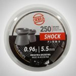 Chumbos Orbea 5,5mm Lata 250 Unidades Punta Hueca Caza