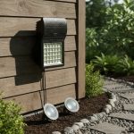 Panel Solar Con Luces Y Parlante - Imagen 2