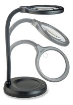 Lampara De Escritorio Con Lupa Y Luz Led Carson Trabajo - Imagen 4