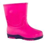 Bota De Lluvia Para Niños Urbana De Pvc En Varios Colores