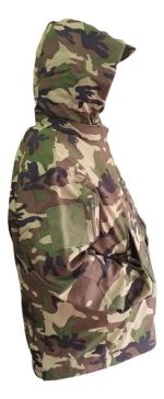 Campera Tactica Neopreno Camuflada Impermeable Con Capucha - Imagen 2