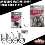 Anzuelo Marine Sport Ideal Para Playa. Corbina N°1/0 X 50 Un - Imagen 4