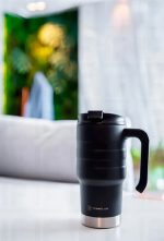 Vaso Térmico Termolar Para Cafe Te Frio Calor Gris 590ml - Imagen 3